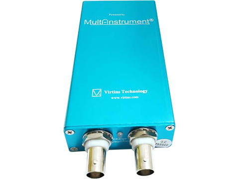 48kHz sampling rate, 23kHz bandwidth, 12 charge measurement ranges