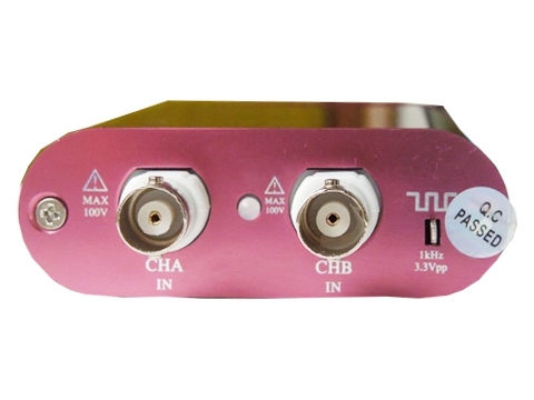 2 analog inputs, 1 digital output