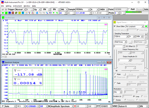 Dynamic-Intermodulation-Measurement