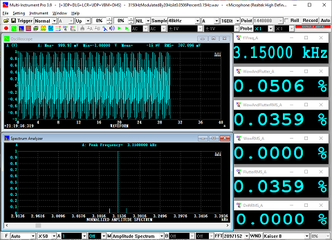 Wow-and-Flutter-Measurement