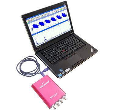 VT-DSO-2820 with Laptop