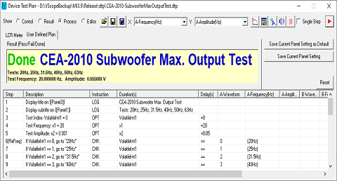 Subwoofer CEA-2010 Max. Output Test