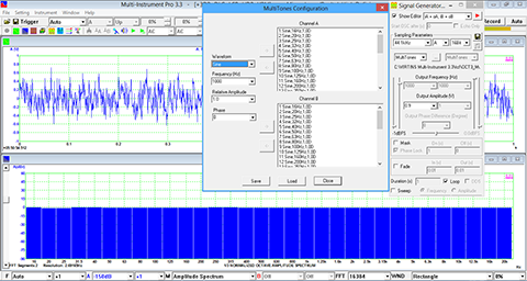 USB Signal Generator Multi Tones